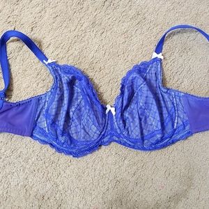 UK 32G Just Peachy by Figleaves Trellis bra